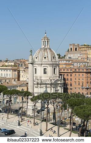 "Renaissance era, Church of Santa Maria di Loreto with the Trajan's Column, Piazza Venezia, ancient Rome, Lazio, Italy, Southern Europe, Europe" View Large Photo Image Stock Image - "Renaissance era, Church of Santa Maria di Loreto with the Trajan's Column, Piazza Venezia, ancient Rome, Lazio, Italy, Southern Europe, Europe". Fotosearch