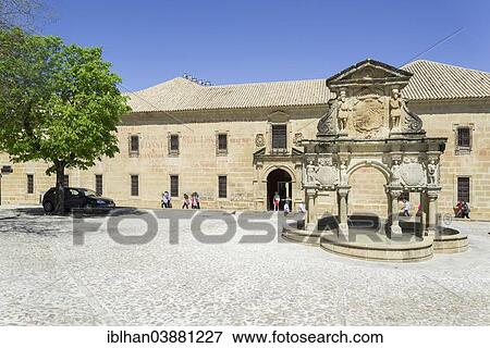 "Renaissance fountain, Baeza, Jaen province, Andalucia, Spain, Europe" View Large Photo Image Stock Photo - "Renaissance fountain, Baeza, Jaen province, Andalucia, Spain, Europe". Fotosearch