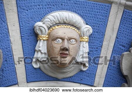 Stock Image - "Renaissance portal, Gewandhaus, Braunschweig, Lower Saxony, Germany, Europe". Fotosearch