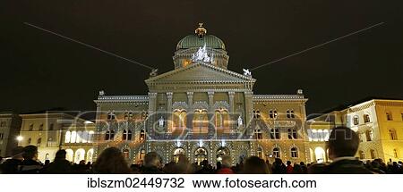 "Rendez-vous Bern, Bundesplatz square, light installation, canton of Bern, Switzerland, Europe" View Large Photo Image Stock Image - "Rendez-vous Bern, Bundesplatz square, light installation, canton of Bern, Switzerland, Europe". Fotosearch