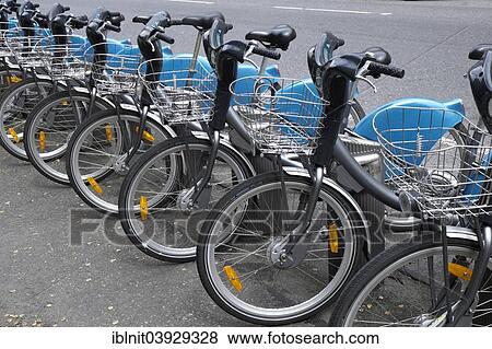 "Rental bikes, Dublin, Leinster Province, Ireland, Europe" View Large Photo Image Stock Photo - "Rental bikes, Dublin, Leinster Province, Ireland, Europe". Fotosearch