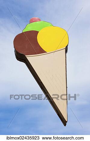 "Representation of an ice cream cone, Port de Soller, Soller, northwest coast of Mallorca, Balearic Islands, Mediterranean Sea, Spain, Europe" View Large Photo Image Stock Image - "Representation of an ice cream cone, Port de Soller, Soller, northwest coast of Mallorca, Balearic Islands, Mediterranean Sea, Spain, Europe". Fotosearch