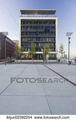 "Residential and commercial building at Rheinauhafen, Rheinau harbour, Cologne, North Rhine-Westphalia, Germany, Europe" View Large Photo Image Picture - "Residential and commercial building at Rheinauhafen, Rheinau harbour, Cologne, North Rhine-Westphalia, Germany, Europe". Fotosearch