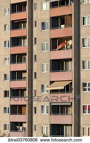 "Residential high-rise building, block of flats, Fulda, Hesse, Germany, Europe" View Large Photo Image Stock Photo - "Residential high-rise building, block of flats, Fulda, Hesse, Germany, Europe". Fotosearch