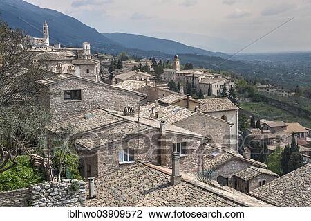 "Residential houses and churches, traditional architecture, Assisi, Umbria, Italy, Europe" View Large Photo Image Stock Image - "Residential houses and churches, traditional architecture, Assisi, Umbria, Italy, Europe". Fotosearch