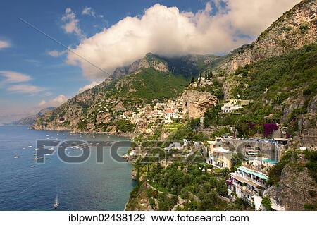 "Resort of Positano, Amalfi coast, Italy, Europe" View Large Photo Image Stock Photo - "Resort of Positano, Amalfi coast, Italy, Europe". Fotosearch