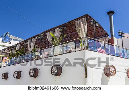 "Restaurant, Albufeira, Algarve, Portugal, Europe" View Large Photo Image Stock Photograph - "Restaurant, Albufeira, Algarve, Portugal, Europe". Fotosearch