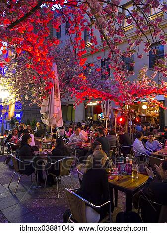 "Restaurant """"Bulle and Bar"""", Luminale, Frankfurt am Main, Hesse, Germany, Europe" View Large Photo Image Stock Photography - "Restaurant """"Bulle and Bar"""", Luminale, Frankfurt am Main, Hesse, Germany, Europe". Fotosearch
