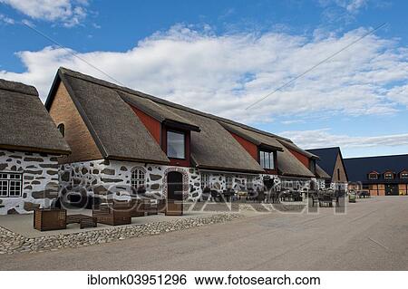 Stock Photograph - "Restaurant, Eriksberg Manor, Trensum, Guovik, Blekinge, Sweden, Europe". Fotosearch