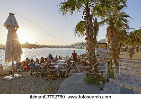 "Restaurant on the Halk city beach, Kumbahce Bay, Bodrum, Mugla Province, Aegean Region, Turkey, Asia" View Large Photo Image Stock Image - "Restaurant on the Halk city beach, Kumbahce Bay, Bodrum, Mugla Province, Aegean Region, Turkey, Asia". Fotosearch