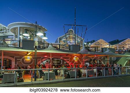 "Restaurants at the Victoria and Alfred Waterfront, Cape Town, Western Cape, South Africa, Africa" View Large Photo Image Stock Photo - "Restaurants at the Victoria and Alfred Waterfront, Cape Town, Western Cape, South Africa, Africa". Fotosearch