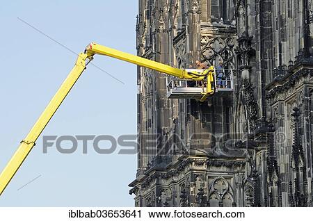 "Restoration work on the facade, Cologne Cathedral, Cologne, Rhineland, North Rhine-Westphalia, Germany, Europe" View Large Photo Image Stock Image - "Restoration work on the facade, Cologne Cathedral, Cologne, Rhineland, North Rhine-Westphalia, Germany, Europe". Fotosearch