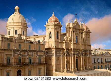 "Restored Baroque cathedral of San Nicolo, Noto, Sicily, Italy, Europe" View Large Photo Image Stock Image - "Restored Baroque cathedral of San Nicolo, Noto, Sicily, Italy, Europe". Fotosearch