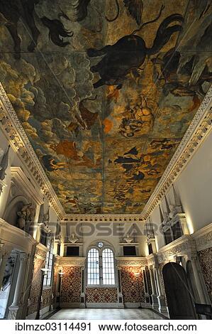 "Restored Hirsvogel Hall with a canvas ceiling, representation of the """"Fall of Phaeton"""", built in 1534 in the style of the Italian Renaissance, Nuremberg, Middle Franconia, Bavaria, Germany, Europe" View Large Photo Image Stock Image - "Restored Hirsvogel Hall with a canvas ceiling, representation of the """"Fall of Phaeton"""", built in 1534 in the style of the Italian Renaissance, Nuremberg, Middle Franconia, Bavaria, Germany, Europe". Fotosearch