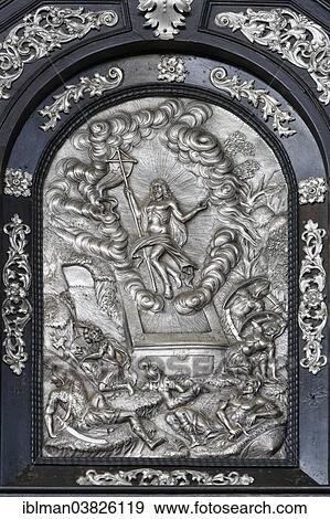 "Resurrection, relief on a silver altar, Parish Church of St. Gallus, Bregenz, Vorarlberg, Austria, Europe" View Large Photo Image Stock Photo - "Resurrection, relief on a silver altar, Parish Church of St. Gallus, Bregenz, Vorarlberg, Austria, Europe". Fotosearch