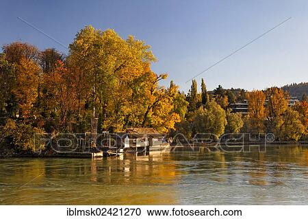 Rheinfelden bridge and the Inseli in autumn, Rheinfelden - Baden, Baden-Wuerttemberg, Germany, Europe View Large Photo Image Stock Image - Rheinfelden bridge and the Inseli in autumn, Rheinfelden - Baden, Baden-Wuerttemberg, Germany, Europe. Fotosearch