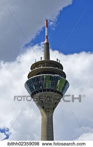 "Rheinturm tower, Duesseldorf, North Rhine-Westphalia, Germany, Europe" View Large Photo Image Stock Photo - "Rheinturm tower, Duesseldorf, North Rhine-Westphalia, Germany, Europe". Fotosearch