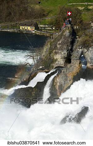 "Rhine Falls, Canton of Schaffhausen, Switzerland, Europe" View Large Photo Image Stock Image - "Rhine Falls, Canton of Schaffhausen, Switzerland, Europe". Fotosearch