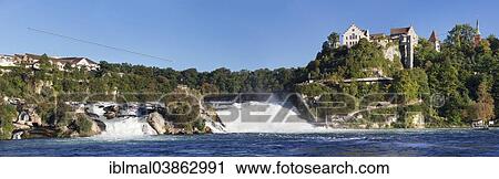 "Rhine Falls with Laufen Castle, at Schaffhausen, Canton of Schaffhausen, Switzerland, Europe" View Large Photo Image Stock Image - "Rhine Falls with Laufen Castle, at Schaffhausen, Canton of Schaffhausen, Switzerland, Europe". Fotosearch