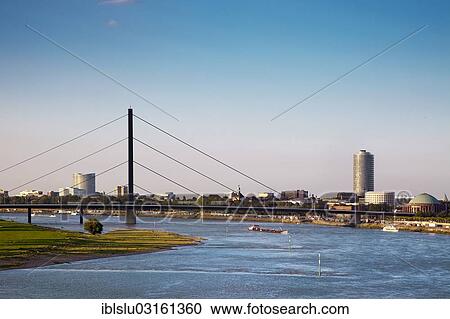 "Rhine with the old town, Dusseldorf, Rhineland, North Rhine-Westphalia, Germany, Europe" View Large Photo Image Stock Image - "Rhine with the old town, Dusseldorf, Rhineland, North Rhine-Westphalia, Germany, Europe". Fotosearch