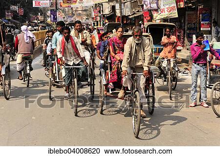 "Rickshaws, Varanasi, Benares, Uttar Pradesh, India, Asia" View Large Photo Image Stock Image - "Rickshaws, Varanasi, Benares, Uttar Pradesh, India, Asia". Fotosearch