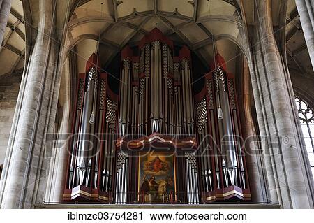 "Rieger organ, completed in 1997, in the late-gothic three-naved hall church, St. George's Minster, 1499, Dinkelsbuhl, Middle Franconia, Bavaria, Germany, Europe" View Large Photo Image Stock Image - "Rieger organ, completed in 1997, in the late-gothic three-naved hall church, St. George's Minster, 1499, Dinkelsbuhl, Middle Franconia, Bavaria, Germany, Europe". Fotosearch