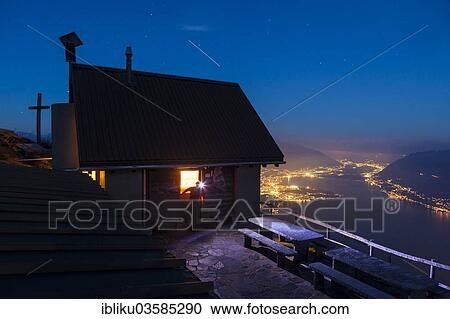 "Rifugio Al Legn mountain hut above Lake Maggiore, Locarno and Ascona below, near Brissago, Kanton Tessin, Switzerland, Europe" View Large Photo Image Stock Image - "Rifugio Al Legn mountain hut above Lake Maggiore, Locarno and Ascona below, near Brissago, Kanton Tessin, Switzerland, Europe". Fotosearch