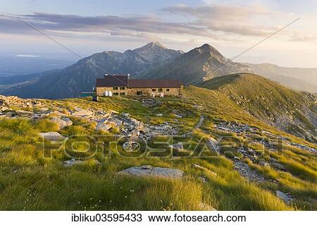 "Rifugio Coda mountain hut on the Alta Via delle Alpi Biellesi trail, Piedmont, Italy, Europe" View Large Photo Image Stock Image - "Rifugio Coda mountain hut on the Alta Via delle Alpi Biellesi trail, Piedmont, Italy, Europe". Fotosearch