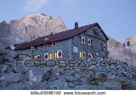 "Rifugio Gianetti mountain hut on the Sentiero Roma high route, Val Masino, Sondrio province, Lombardy, Italy, Europe" View Large Photo Image Stock Image - "Rifugio Gianetti mountain hut on the Sentiero Roma high route, Val Masino, Sondrio province, Lombardy, Italy, Europe". Fotosearch