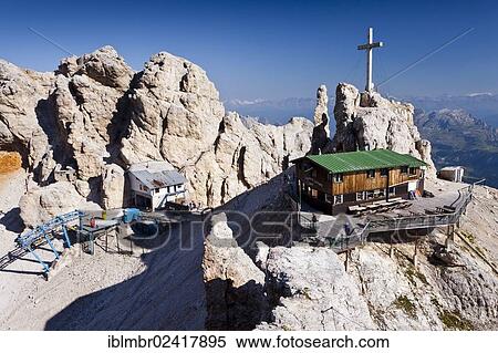 Rifugio Lorenzi mountain shelter and Forcella Staunies, Belluno, Dolomites, Italy, Europe View Large Photo Image Stock Photography - Rifugio Lorenzi mountain shelter and Forcella Staunies, Belluno, Dolomites, Italy, Europe. Fotosearch