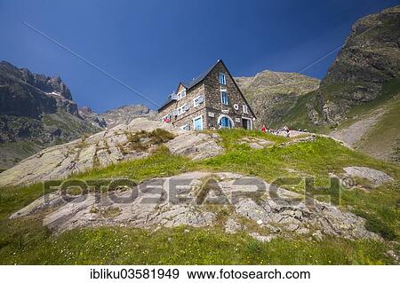 "Rifugio Migliorero, refuge, Vallone dell' Ischiator, Maritime Alps, Cuneo province, Piedmont, Italy, Europe" View Large Photo Image Stock Photo - "Rifugio Migliorero, refuge, Vallone dell' Ischiator, Maritime Alps, Cuneo province, Piedmont, Italy, Europe". Fotosearch