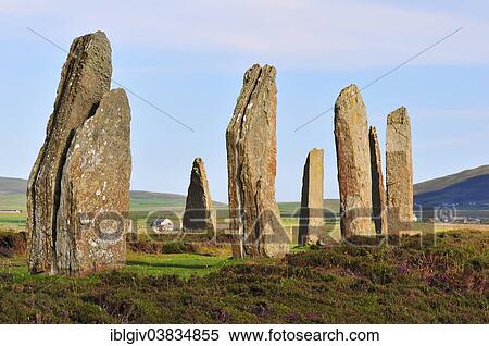 "Ring of Brodgar, neolithic henge and stone circle, Mainland, Orkney, Scotland, United Kingdom, Europe" View Large Photo Image Stock Photography - "Ring of Brodgar, neolithic henge and stone circle, Mainland, Orkney, Scotland, United Kingdom, Europe". Fotosearch