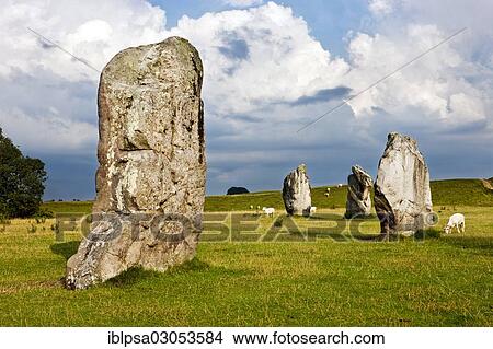 "Ring of standing stones, stone circle, Avebury, Wiltshire, England, United Kingdom, Europe" View Large Photo Image Picture - "Ring of standing stones, stone circle, Avebury, Wiltshire, England, United Kingdom, Europe". Fotosearch