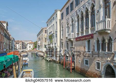 Stock Photograph - "Rio Dei Greci canal, Venice, Veneto Region, Italy, Europe". Fotosearch