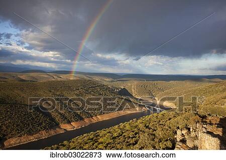 "Rio Tajo, Tagus River with a rainbow, Extremadura, Spain, Europe" View Large Photo Image Stock Image - "Rio Tajo, Tagus River with a rainbow, Extremadura, Spain, Europe". Fotosearch