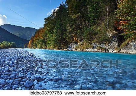 "Rissbach river in Vorderriss, Lenggries, Bavaria, Germany, Europe" View Large Photo Image Stock Photo - "Rissbach river in Vorderriss, Lenggries, Bavaria, Germany, Europe". Fotosearch