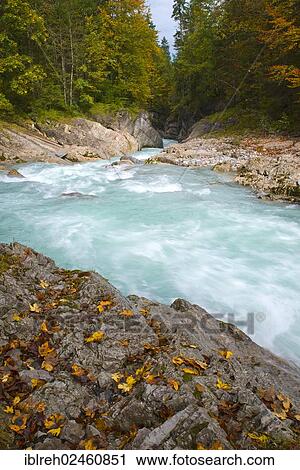 "Rissbach stream in autumn, Karwendel Mountains, Tyrol, Austria, Europe" View Large Photo Image Stock Image - "Rissbach stream in autumn, Karwendel Mountains, Tyrol, Austria, Europe". Fotosearch