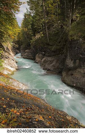 "Rissbach stream in autumn, Karwendel Mountains, Tyrol, Austria, Europe" View Large Photo Image Stock Image - "Rissbach stream in autumn, Karwendel Mountains, Tyrol, Austria, Europe". Fotosearch