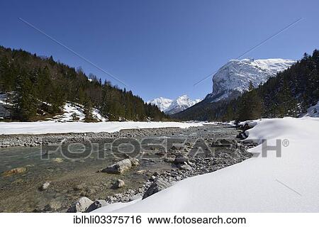 "Rissbach stream with Rosskopfspitze, Risstal, Rissbachtal, Karwendel Mountains, Tyrol, Austria, Europe" View Large Photo Image Stock Photograph - "Rissbach stream with Rosskopfspitze, Risstal, Rissbachtal, Karwendel Mountains, Tyrol, Austria, Europe". Fotosearch