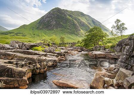 "River Etive and Buachaille Etive Mor Mountain, Glen Coe, Highlands, Scotland, United Kingdom, Europe" View Large Photo Image Stock Photo - "River Etive and Buachaille Etive Mor Mountain, Glen Coe, Highlands, Scotland, United Kingdom, Europe". Fotosearch