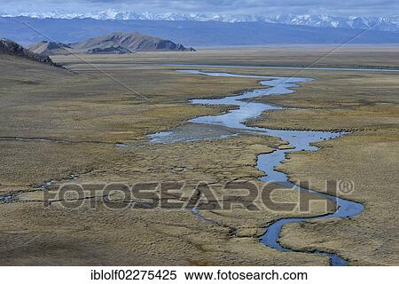 "River in the grasslands of Bayanbulak, Bayingolin Mongol Autonomous Prefecture, Kuqa, Korla, Silk Road, Tian Shan Mountains, Xinjiang, China, Asia" View Large Photo Image Stock Photography - "River in the grasslands of Bayanbulak, Bayingolin Mongol Autonomous Prefecture, Kuqa, Korla, Silk Road, Tian Shan Mountains, Xinjiang, China, Asia". Fotosearch