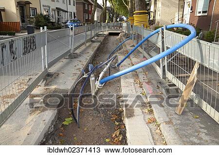 "Road barriers along a construction site, renewal of supply lines, Im Telgei street, Dortmund, Ruhr area, North Rhine-Westphalia, Germany, Europe, PublicGround, Europe" View Large Photo Image Stock Image - "Road barriers along a construction site, renewal of supply lines, Im Telgei street, Dortmund, Ruhr area, North Rhine-Westphalia, Germany, Europe, PublicGround, Europe". Fotosearch