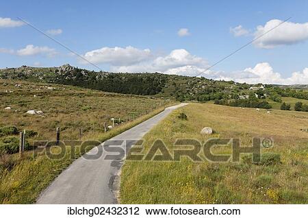 "Road in the Causses and the Cevennes, UNESCO World Heritage Site, Parc National des Cevennes, Cevennes National Park, UNESCO Biosphere Reserve, Mont Lozere, Le Pont-de-Montvert, Lozere, Languedoc-Roussillon, France, Europe" View Large Photo Image Stock Image - "Road in the Causses and the Cevennes, UNESCO World Heritage Site, Parc National des Cevennes, Cevennes National Park, UNESCO Biosphere Reserve, Mont Lozere, Le Pont-de-Montvert, Lozere, Languedoc-Roussillon, France, Europe". Fotosearch