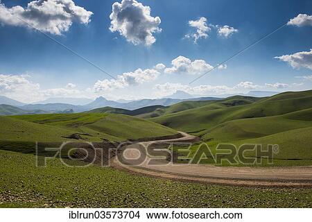 "Road sneaking through the green hilly landscape, on the border of Iran, Darbandikhan, Iraqi Kurdistan, Iraq, Asia" View Large Photo Image Picture - "Road sneaking through the green hilly landscape, on the border of Iran, Darbandikhan, Iraqi Kurdistan, Iraq, Asia". Fotosearch