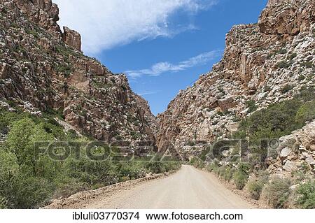 "Road to the Swartberg mountain pass, Western Cape, South Africa, Africa" View Large Photo Image Picture - "Road to the Swartberg mountain pass, Western Cape, South Africa, Africa". Fotosearch