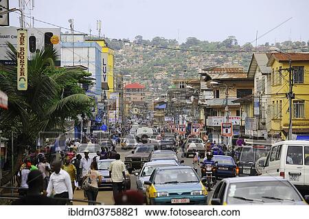 "Road traffic in the capital city, Freetown, Western Area, Sierra Leone, Africa" View Large Photo Image Stock Image - "Road traffic in the capital city, Freetown, Western Area, Sierra Leone, Africa". Fotosearch