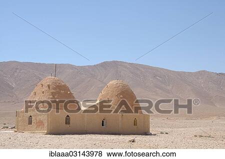 "Roadside cafe in Bedouin beehive-style houses, Syrian Desert, Syria, Asia" View Large Photo Image Stock Photo - "Roadside cafe in Bedouin beehive-style houses, Syrian Desert, Syria, Asia". Fotosearch