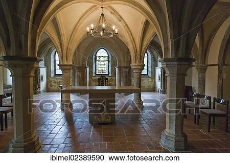 Stock Image - "Rochester Cathedral interior, Rochester, Kent, England, United Kingdom, Europe". Fotosearch