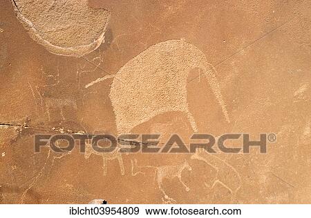 "Rock drawings of the Bushmen, Twyfelfontein, Damaraland, Namibia, Africa" View Large Photo Image Stock Photo - "Rock drawings of the Bushmen, Twyfelfontein, Damaraland, Namibia, Africa". Fotosearch