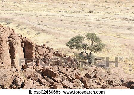 Stock Photography - "Rock formation, Damaraland, Namibia, Africa". Fotosearch